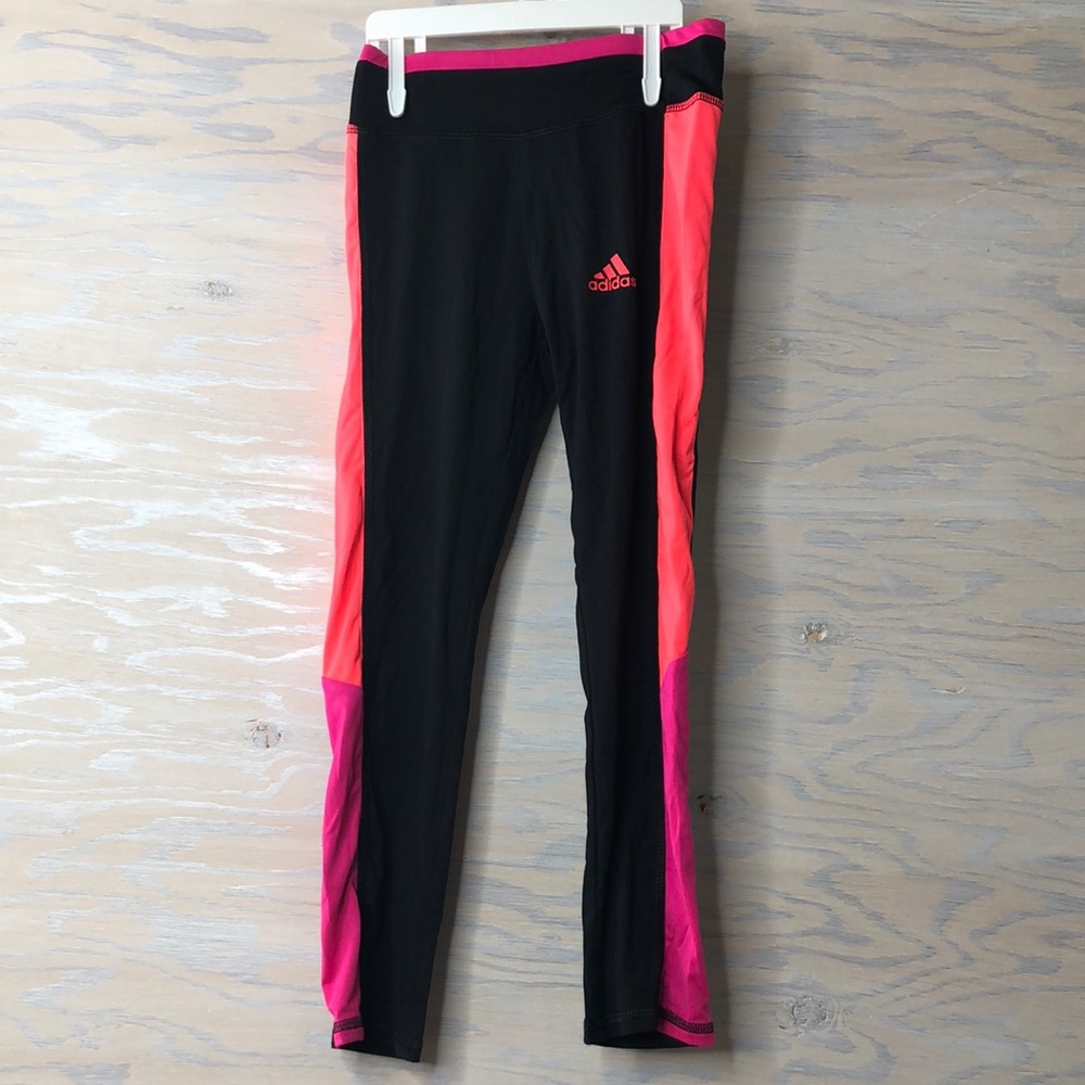 Adidas Girls Climalite leggings Sz 5